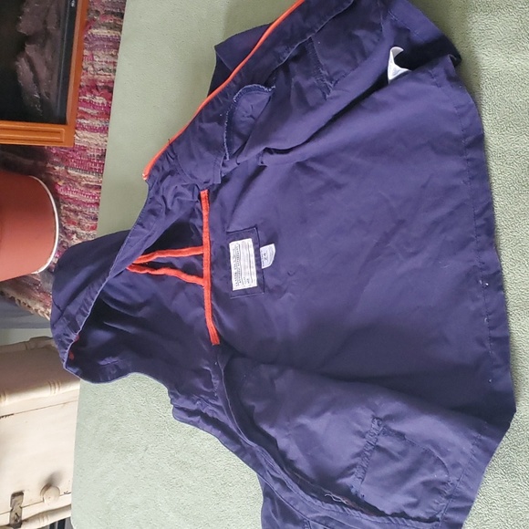 Carter's 100% Cotton Spring Fall Jacket. Sz 24months Navy/ Orange - Picture 7 of 11